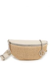 Lia Biassoni Skórzana saszetka "Niccone" w kolorze beżowo-kremowym - 25 x 14 x 4 cm rozmiar: onesize. Brązowe nerki i saszetki Lia Biassoni, bez wzorów, z materiału, sportowe, bez dodatków. Za 173.99 zł.