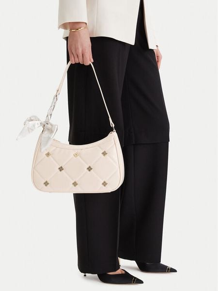 Nine West Torebka EO-Ludlow Dusk-KS2576-1 Beżowy. Brązowe torebki klasyczne Nine West, bez wzorów, ze skóry, bez dodatków. Za 168.99 zł.