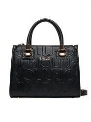 Liu Jo Torebka Ecs S Satchel AF5163 E0538 Czarny. Czarne torebki klasyczne Liu Jo, bez wzorów, ze skóry, bez dodatków. Za 669.99 zł.