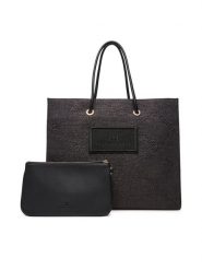 Elisabetta Franchi Torebka BS-82A-52E2-V440 Czarny. Czarne torebki klasyczne Elisabetta Franchi, bez wzorów, z tworzywa sztucznego, bez dodatków. Za 1,899.00 zł.