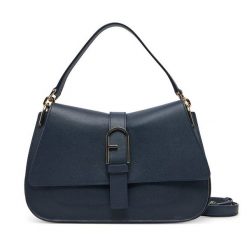 Torebka Furla. Niebieskie torebki klasyczne Furla, bez wzorów, klasyczne, bez dodatków. Za 1,999.00 zł.