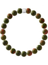 Pearline Bransoletka "Paix Interieure" z kamieniem naturalnym rozmiar: 22 cm. Brązowe bransoletki Pearline, srebrne. Za 104.99 zł.