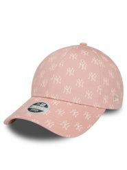 New Era Czapka z daszkiem Wmns Monogram 940 Nyy 60434993 Różowy. Czerwone czapki z daszkiem New Era, bez wzorów, z materiału. Za 109.99 zł.