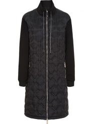 TicketWOMAN Płaszcz pikowany "Cecilia" w kolorze czarnym rozmiar: 34. Czarne płaszcze TicketWOMAN, bez wzorów, bez kaptura. Za 230.99 zł.