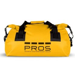 Torba podróżna żeglarska Pros Sport 30L szczelna. Żółte torby podróżne PROS, bez wzorów. Za 214.00 zł.