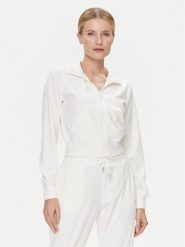 Guess Bluza V3BQ22 KBXI2 Écru Regular Fit. Bluzy Guess, xl, z aplikacjami, z syntetyku, bez kaptura. Za 219.99 zł.
