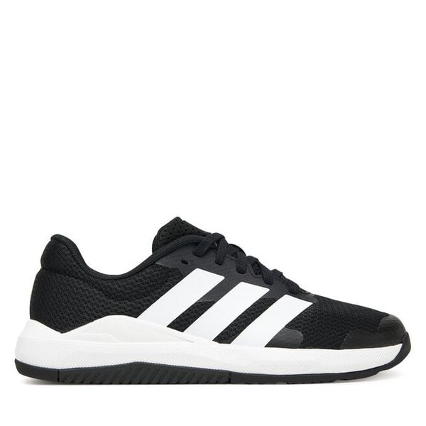 Buty na siłownię adidas. Czarne buty treningowe adidas, bez wzorów, bez zapięcia, na fitness i siłownię. Za 249.99 zł.