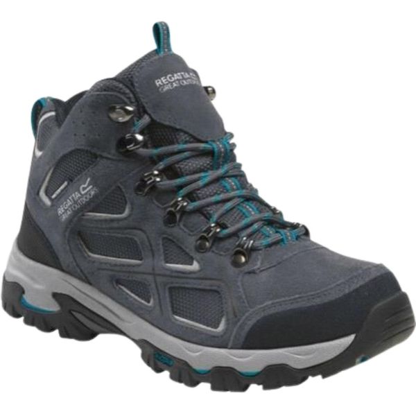 Buty trekkingowe damskie Regatta Tebay. Szare buty trekkingowe Regatta, bez zapięcia. Za 469.70 zł.