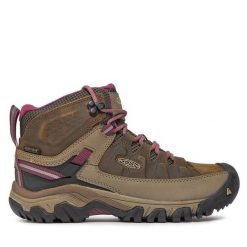 Trekkingi Keen. Brązowe buty trekkingowe Keen, bez zapięcia. Za 449.99 zł.