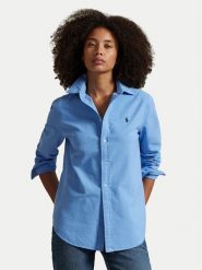 Polo Ralph Lauren Koszula 211970737002 Niebieski Relaxed Fit. Niebieskie koszule Polo Ralph Lauren, xl, bez wzorów, z bawełny, bez kołnierzyka, bez ramiączek. Za 499.99 zł.
