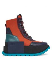 United Nude Trzewiki Roko Combat 11045992165 Pomarańczowy. Brązowe botki United Nude, bez wzorów, z materiału, bez obcasa, bez zapięcia. Za 1,579.00 zł.