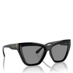 Okulary przeciwsłoneczne Michael Kors. Czarne okulary przeciwsłoneczne Michael Kors, bez wzorów. Za 469.99 zł.