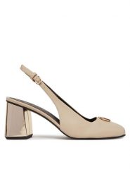 Furla Sandały Blallet YJ43BAL-A.0496-3910S-1-007-20-AL-3900 S Beżowy. Brązowe sandały Furla, bez wzorów, ze skóry, bez obcasa, na słupku, bez zapięcia. Za 739.99 zł.