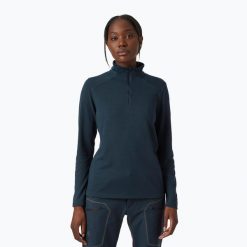 Bluza damska Helly Hansen Inshore 1/2 Zip Pullover. Niebieskie bluzy Helly Hansen, xs, bez wzorów, bez kaptura. Za 119.99 zł.