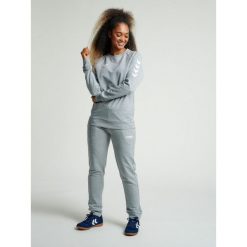 Bluza do piłki ręcznej damska Hummel Go Cotton Sweatshirt Woman. Szare bluzy z kapturem Hummel, m, bez wzorów, z bawełny, bez kaptura, do piłki ręcznej. Za 74.00 zł.