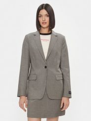 Tommy Hilfiger Marynarka WW0WW40496 Szary Regular Fit. Szare marynarki i żakiety Tommy Hilfiger, bez wzorów, z syntetyku, bez ramiączek. Za 1,589.00 zł.