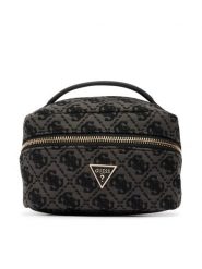 Guess Kosmetyczka PW7579 P6361 Czarny. Czarne torebki klasyczne Guess, z aplikacjami, z materiału, bez dodatków. Za 214.99 zł.