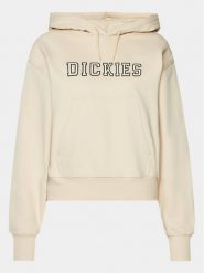 Dickies Bluza Melvern DK0A4YGP Beżowy Regular Fit. Brązowe bluzy Dickies, l, bez wzorów, z bawełny, bez kaptura. Za 299.99 zł.
