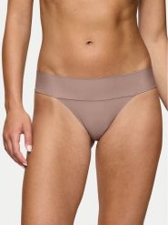 Triumph Stringi Make-Up Illusion 10218386 Brązowy. Brązowe stringi Triumph, bez wzorów, z syntetyku. Za 59.99 zł.