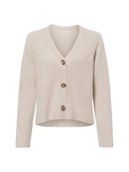 Marc O'Polo Kardigan Kobiety Bawełna beżowy, L. Brązowe swetry Marc O'Polo, l, bez wzorów, z bawełny, bez ramiączek. Za 669.95 zł.