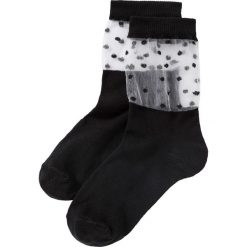 Modne skarpetki w kropki (3 pary) bonprix czarny. Skarpetki marki ARTENGO. Za 34.99 zł.