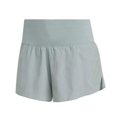 Szorty damskie adidas Adi365. Zielone szorty sportowe adidas, bez wzorów, z standardowym stanem, do biegania, climacool (adidas). Za 201.55 zł.