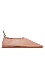 Calvin Klein Baleriny Stretch Ballerina Shoe Spac Mesh HW0HW03041 Koralowy. Pomarańczowe baleriny Calvin Klein, bez wzorów, z materiału, bez obcasa, bez zapięcia. Za 489.99 zł.