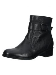 Ara Shoes Skórzane botki w kolorze czarnym rozmiar: 37. Czarne botki Ara Shoes, bez wzorów, eleganckie, bez obcasa, bez zapięcia. Za 221.88 zł.