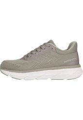 Buty damskie Endurance Masako. Brązowe buty do biegania Endurance, bez wzorów, z materiału, bez zapięcia, do biegania. Za 244.00 zł.