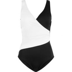 Kostium kąpielowy bonprix czarno-kremowy. Stroje jednoczęściowe marki bonprix. Za 79.99 zł.