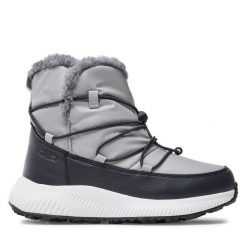 Śniegowce CMP. Szare śniegowce CMP, bez wzorów, bez zapięcia. Za 399.99 zł.