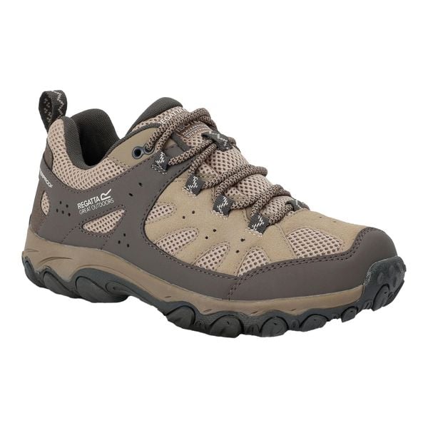 Damskie Buty Do Chodzenia Edgepoint IV Low. Czerwone buty trekkingowe Regatta, z materiału, bez zapięcia. Za 278.99 zł.