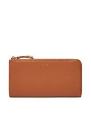 Furla Portfel Goccia L Zip Around WP00471 BX3036 KH RY000 Brązowy. Brązowe portfele Furla, bez wzorów, ze skóry. Za 609.99 zł.