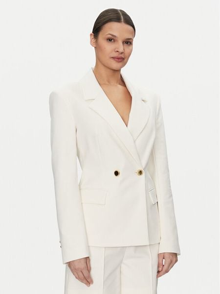 Marciano Guess Marynarka 5GGN24 7311A Écru Regular Fit. Marynarki i żakiety Marciano Guess, z aplikacjami, z syntetyku, bez ramiączek. Za 499.99 zł.