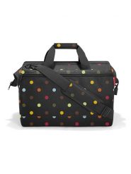 Reisenthel Torba podróżna w kolorze czarnym ze wzorem - 48 x 39,5 x 29 cm rozmiar: onesize. Czarne torby podróżne Reisenthel, bez wzorów, z materiału, przez ramię. Za 130.99 zł.