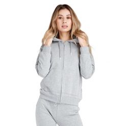 Bluza z bawełna z kaptur na co dzień na siłownię. Szare bluzy LEONE 1947 APPAREL, s, bez wzorów, z bawełny, bez kaptura, na fitness i siłownię. W wyprzedaży za 234.67 zł.