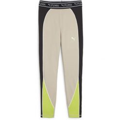 Puma Legginsy Fit Train Strong 7/8 52502790. Brązowe legginsy Puma, bez wzorów, sportowe. Za 152.99 zł.