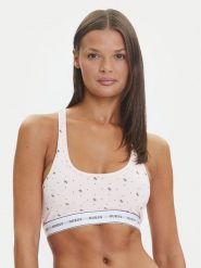 Guess Stringi O97E04 KBOE1 Różowy. Czerwone stringi Guess, z aplikacjami, z bawełny. Za 79.99 zł.