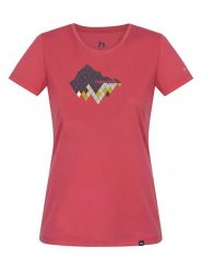 Hannah Koszulka funkcyjna "Cordy" w kolorze jagodowym rozmiar: 36. Różowe t-shirty sportowe Hannah, bez wzorów, z materiału, bez ramiączek, outdoorowe. Za 101.47 zł.