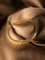 OR ÉCLAT Złota bransoletka "Ares" rozmiar: onesize. Żółte bransoletki Or Éclat, złote. Za 2,696.99 zł.