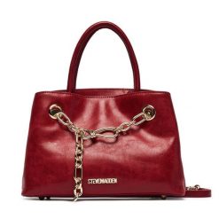 Torebka Steve Madden. Czerwone torebki klasyczne Steve Madden, bez wzorów, bez dodatków. Za 559.99 zł.