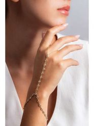 Lodie Silver Srebrna bransoletka z cyrkoniami rozmiar: onesize. Szare bransoletki Lodie Silver, z cyrkonią, srebrne. Za 174.02 zł.