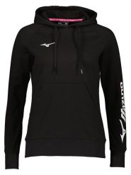 Mizuno Bluza "Team" w kolorze czarnym rozmiar: S. Czarne bluzy Mizuno, s, bez wzorów, z kapturem. Za 88.02 zł.