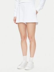 Save The Duck Szorty materiałowe DF2053W CLEE20 Biały Regular Fit. Białe szorty Save the duck, bez wzorów, z bawełny. Za 299.99 zł.