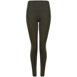 Legginsy Damskie Z Wysokimi Stanami Core. Zielone legginsy TOMBO, bez wzorów, sportowe. Za 159.99 zł.