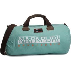 Torba NAPAPIJRI - Bering 1 N0YGOR Pale Green New P77. Zielone torby podróżne Napapijri, bez wzorów, z materiału. W wyprzedaży za 319.00 zł.