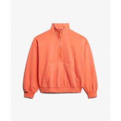 Damska bluza rozpinana do połowy Superdry Studios. Brązowe bluzy bez kaptura Superdry, bez wzorów, bez kaptura. Za 326.00 zł.