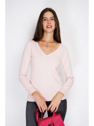 William de Faye Sweter w kolorze jasnoróżowym rozmiar: 34. Różowe swetry William de Faye, bez wzorów, z kaszmiru, klasyczne, bez ramiączek. Za 153.45 zł.