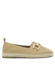 DeeZee Espadryle WSS21182-01 Beżowy. Brązowe espadryle DeeZee, bez wzorów, z materiału, bez obcasa. Za 62.99 zł.