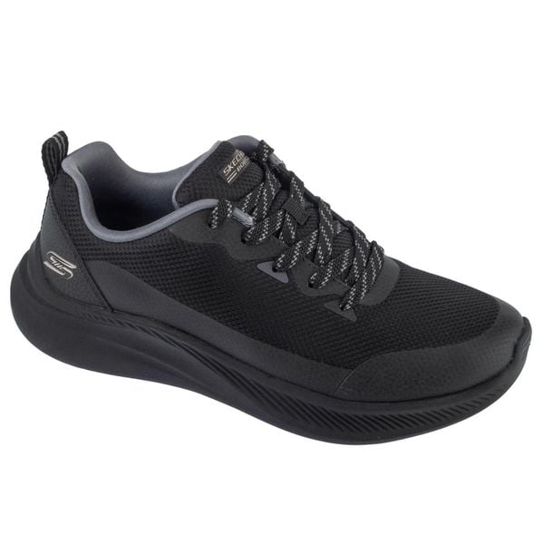 Buty sportowe Sneakersy damskie, Skechers Bobs Mode Flex. Czarne buty sportowe lifestyle Skechers, bez wzorów, bez zapięcia, trekkingowe, skechers sport. Za 239.99 zł.